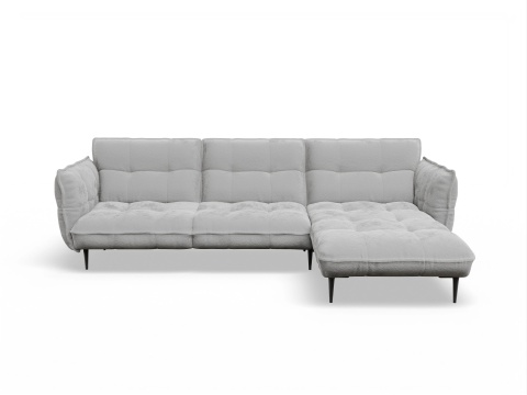 Ecksofa mit Longchair rechts